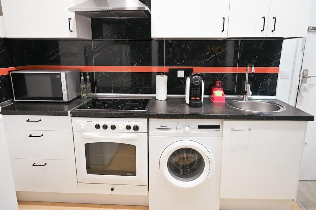 Agradable Apartamento Temporal De 1 Dormitorio En Madrid Pez30 아파트 외부 사진